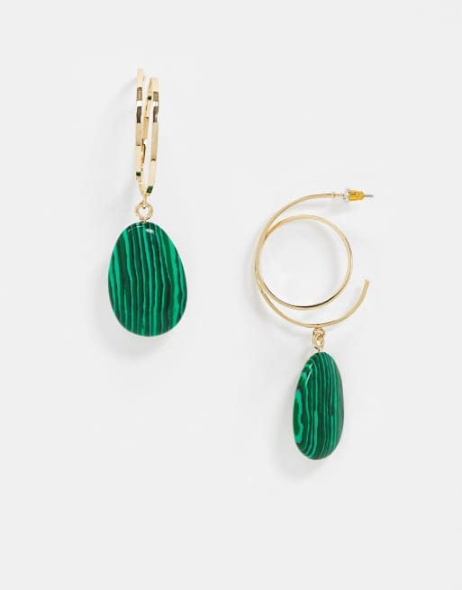 Asos on sale green earrings