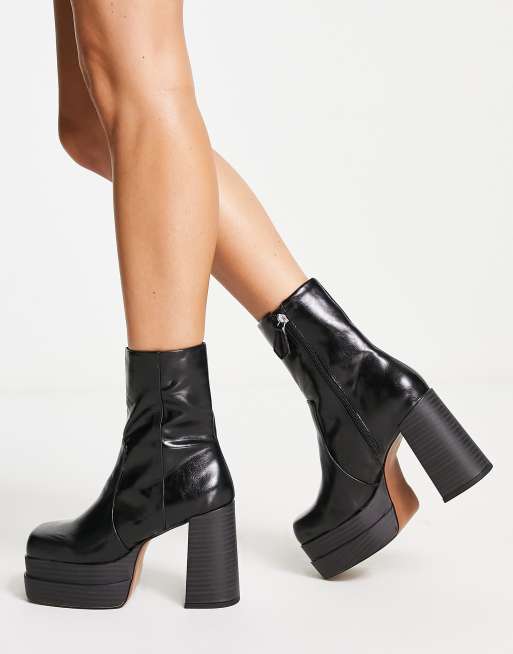 Asos cheap platform booties