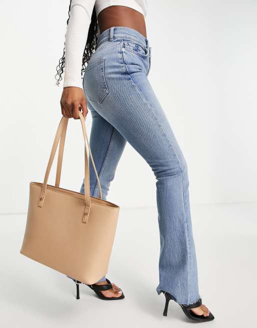 Asos Design Easy Tote Bag In Beige Asos