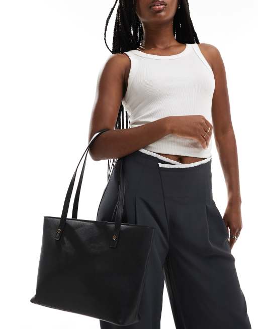 Ninetonine Black Women's Tote & Satchel bags