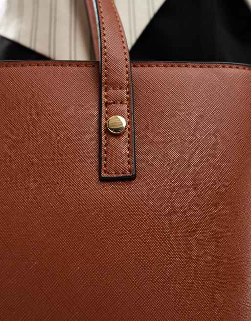 ASOS DESIGN easy tote bag in tan ASOS