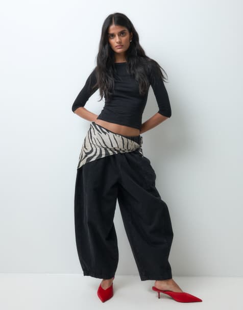 ASOS DESIGN écharpe moyenne imprimé zébré - view 1