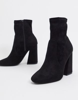 asos black ankle boots ladies