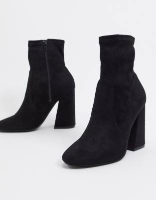 black sock boots asos