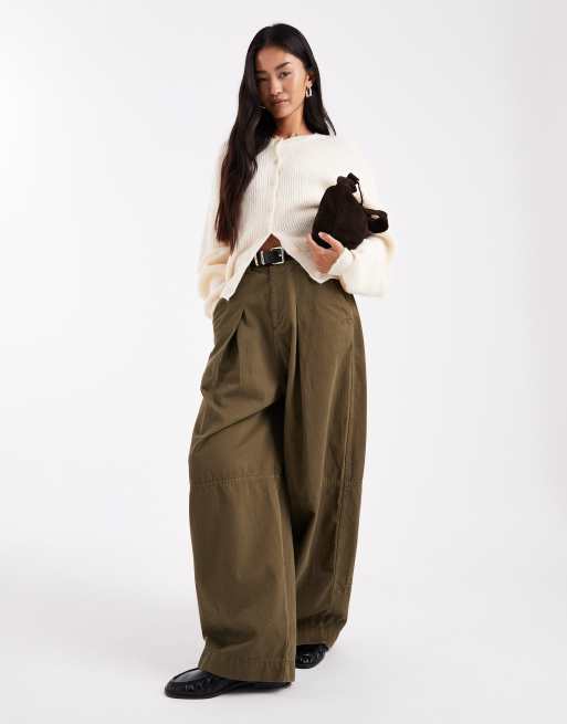 ASOS DESIGN - Ecrufarvet cardigan i strik med cocoon-ærmer, 4 af 4