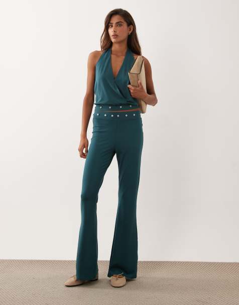 ASOS DESIGN - Ecrufarvet sæt i modal - view 1