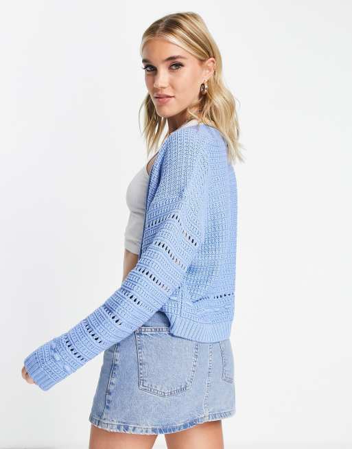 Asos crochet outlet cardigan