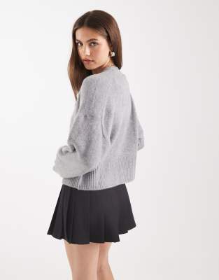 トップス Yoke 23ss Gradation Printed Cardigan Women's Color Block Print Cardigan Sweaters Long Sleeve