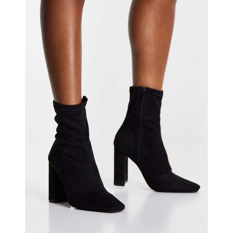 Asos black 2025 sock boots