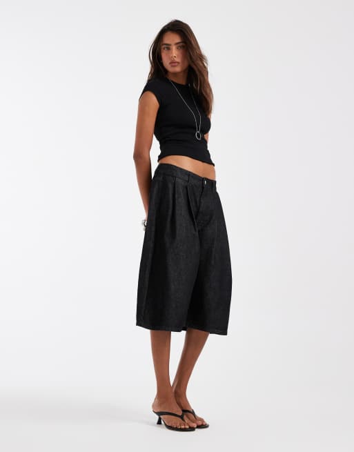 ASOS DESIGN - Effen baby tee met korte mouwen in zwart, 3 van 4