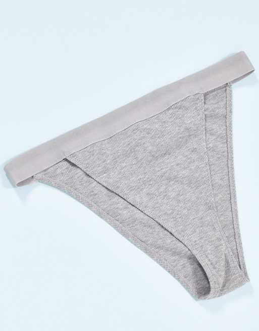 adviicd Cotton Panties Cotton Modal Hi Cut Panties - Lingerie Panties for  Grey X-Large