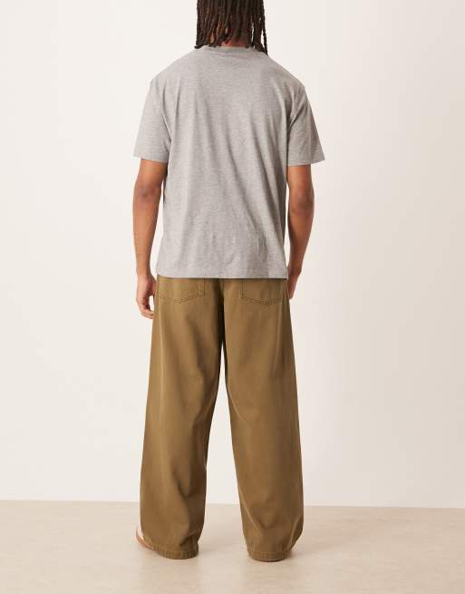 ASOS DESIGN ekstremalnie luźne jeansy w brązowym odcieniu, 2 z 5