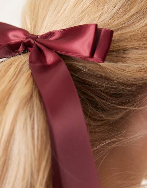 Ypkia Set Di 10 Fermagli Per Capelli Da Ragazza, Con Fiocco, Multicolore E Graziosi Fermagli Per Capelli (rosa - Foto 2