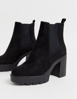 asos women's black chelsea boots