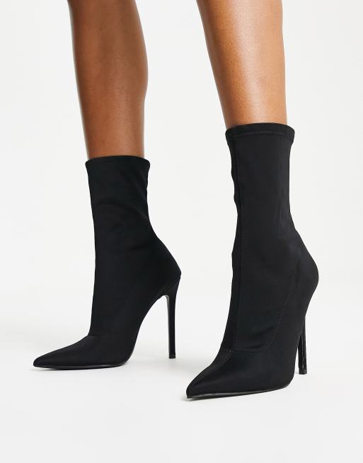 Black womens outlet sock boots