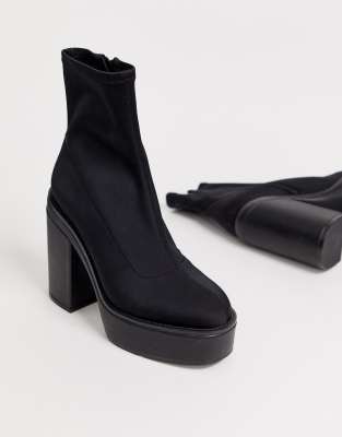 calvin klein neoprene boots