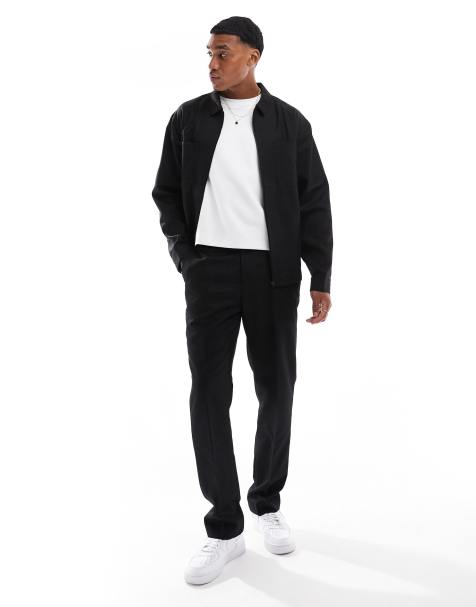 ASOS DESIGN - Elegant og sort sæt i slim fit - view 1
