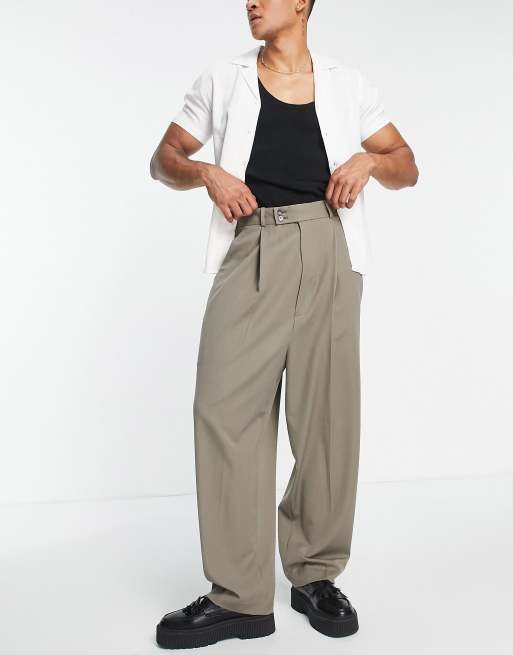 ASOS DESIGN – Elegante Ballonhose in Grau