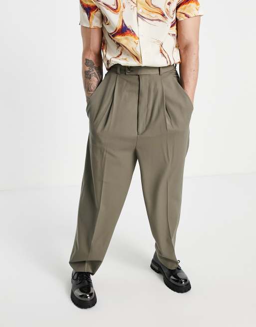 ASOS DESIGN – Elegante Ballonhose in Grau 