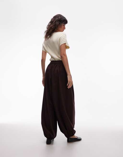 ASOS DESIGN – Elegante Ballonhose in Pflaume, 5 von 5