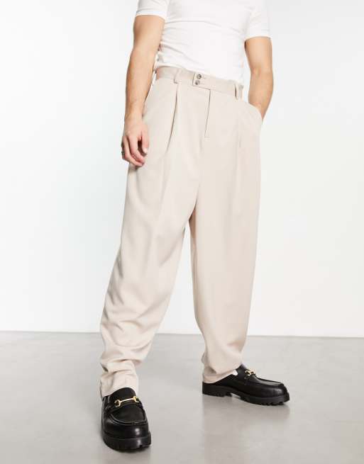 ASOS DESIGN – Elegante Ballonhose in Stein, 3 von 4