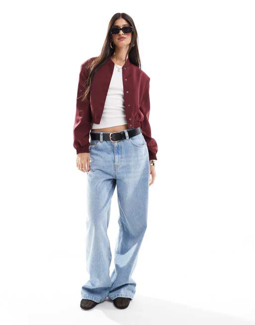 Jacken Elegante Bomberjacke Beaumont Amsterdam Lange Bomberjacke