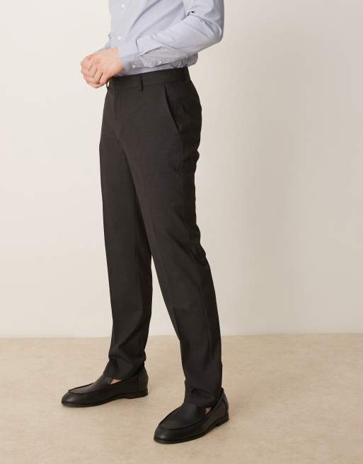 ASOS DESIGN - Elegante broek met smalle pijpen in zwart, 3 van 5