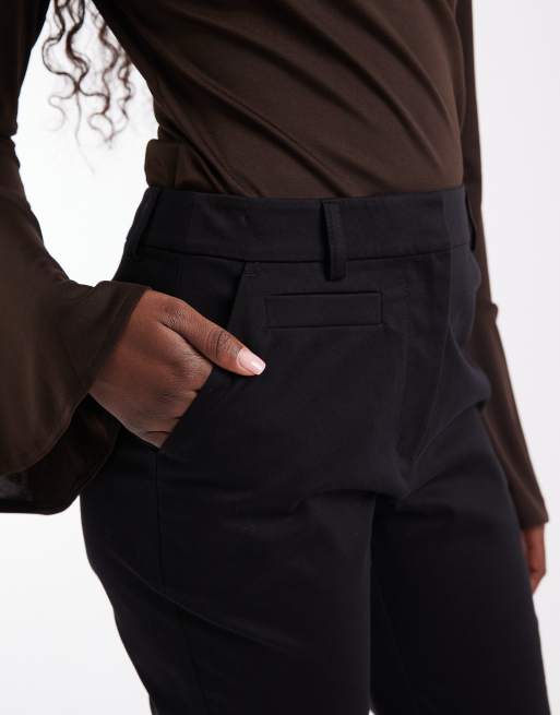 ASOS DESIGN – Elegante Caprihose in Schwarz, 4 von 5