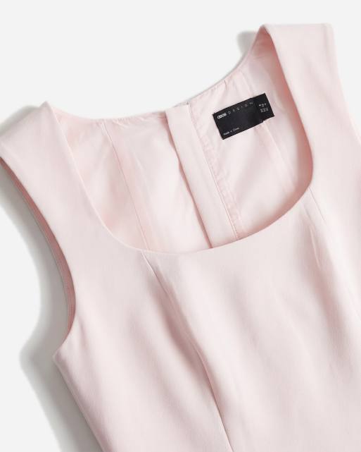 ASOS DESIGN - Elegante crop top in roze, 7 van 11