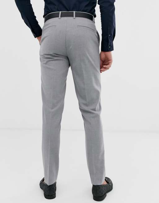 ASOS DESIGN – Elegante, enge Hose in Grau, 2 von 4