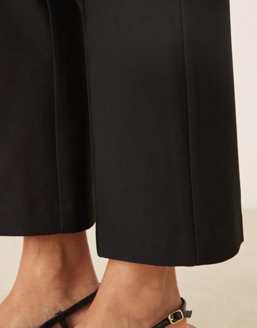ASOS DESIGN - Elegante kick flare broek in zwart , 5 van 5