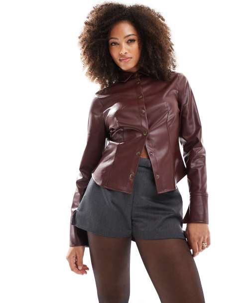 ASOS DESIGN - Elegante micro-short in gemêleerd grijs - view 1