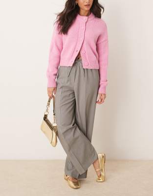 Thumbnail - ASOS DESIGN - Elegante Schlupfhose in Grau