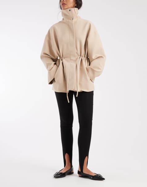 ASOS DESIGN - elegante smalle rechte rijbroek in zwart - view 1