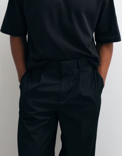 ASOS DESIGN - Elegante sorte bukser med lige ben, 5 af 5