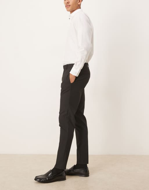 ASOS DESIGN - Elegante sorte skinny-bukser, 3 af 5