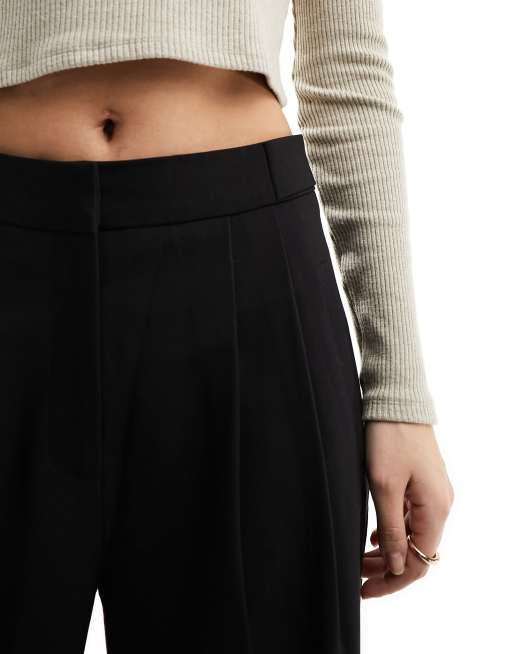 ASOS DESIGN - Elegante toelopende broek in zwart, 4 van 5