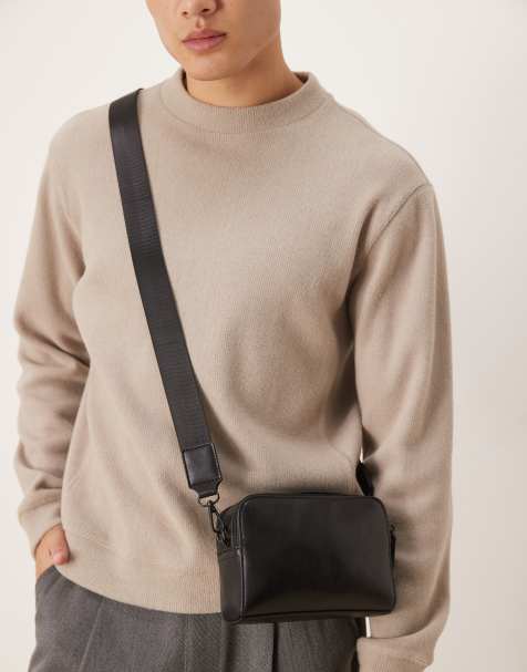 ASOS DESIGN – Elegante Umhängetasche in Schwarz - view 1