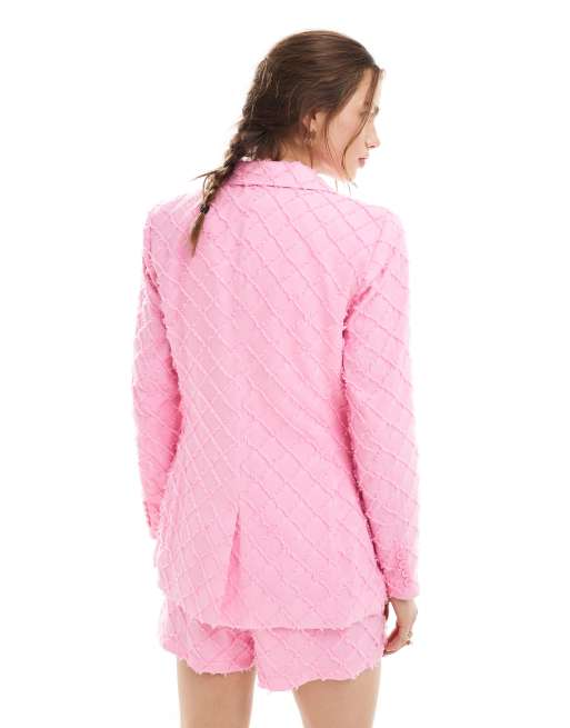 Asos blazer rosa shop