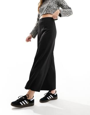 ASOS DESIGN - Eleganter Hosenrock in Schwarz