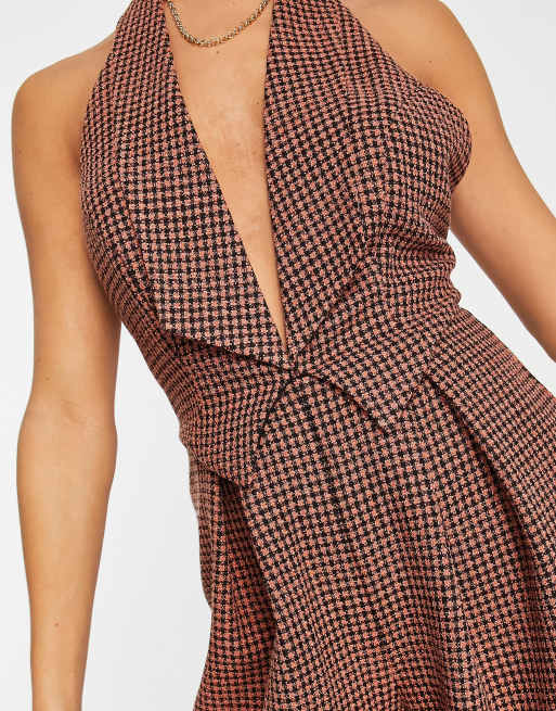 Asos orange playsuit clearance