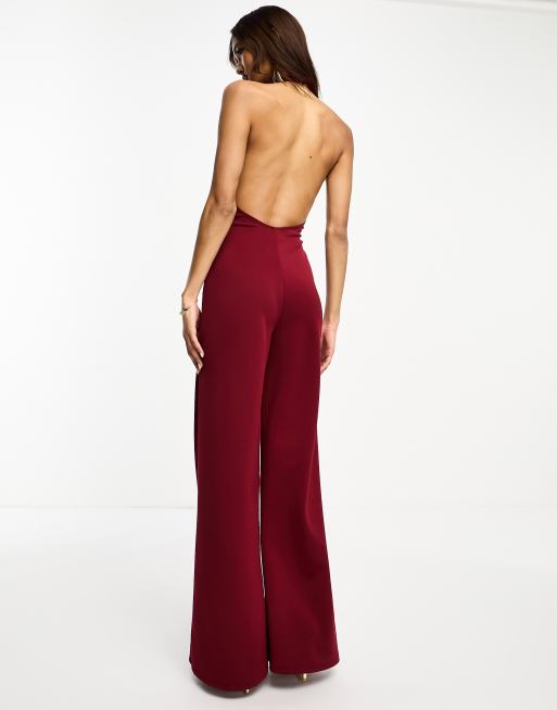 Asos backless jumpsuit online