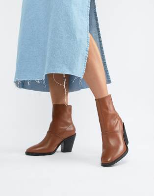 tan ankle sock boots