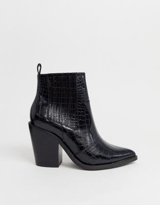 asos women's black chelsea boots