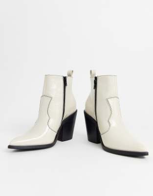 asos cream boots