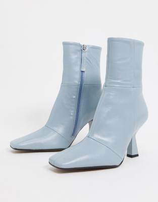 asos blue boots