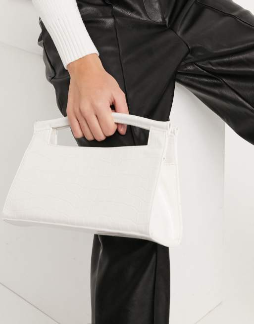 Asos hot sale white clutch