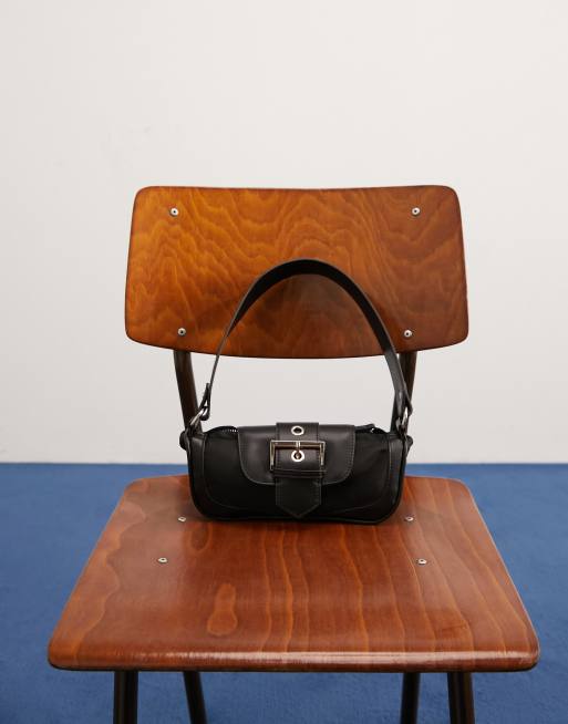 Asos wooden bag sale