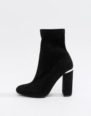 black sock boots asos