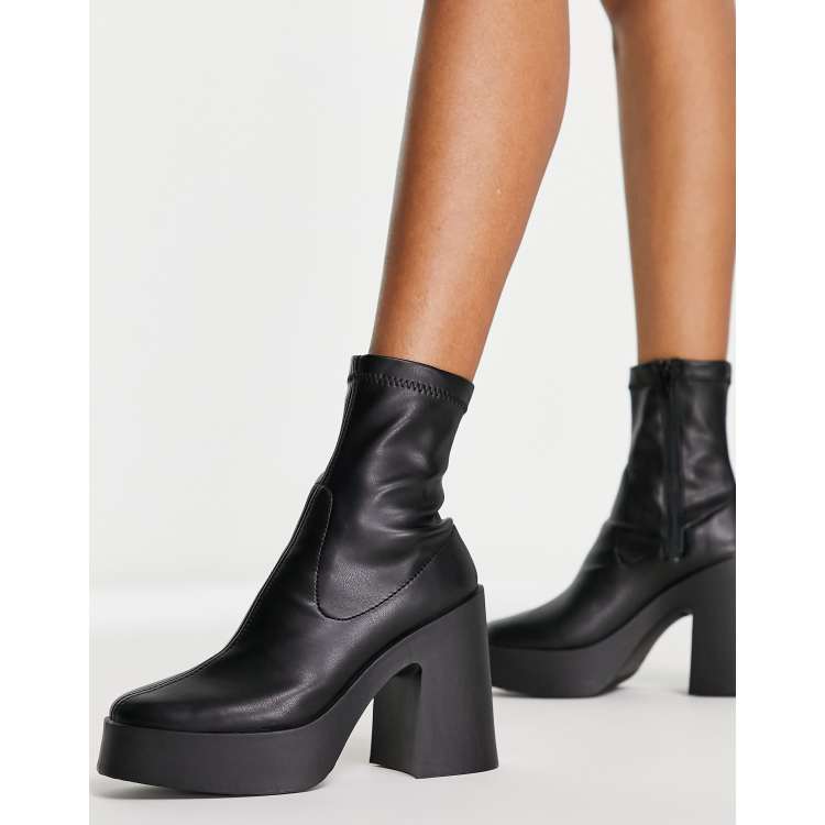 Black sock 2025 boots asos